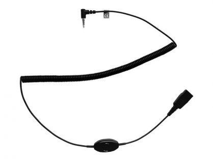 Jabra for Push-to-Talk - Headset cable - Quick Disconnect to 4-pole mini jack male angled