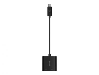 USB-C TO GIGABIT-ETHERNET-ADAP 60W PD BLACK