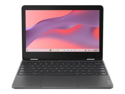 Lenovo 300e Yoga Chromebook Gen 4 82W2 - Flip design - Kompanio 520 - Chrome OS - Mali-G52 2EE MC2 - 8 GB RAM - 64 GB eMMC - 11.6" IPS touchscreen 1366 x 768 (HD) - Wi-Fi 6 - graphite grey - kbd: UK