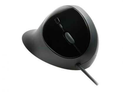Kensington Pro Fit Ergo - Mouse - ergonomic - 5 buttons - wired - USB - black - retail