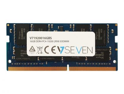 16GB DDR4 2400MHZ CL17 NON ECC SO DIMM PC4-19200 1.2V