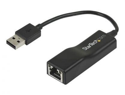 StarTech.com USB 2.0 to 10/100 Mbps Ethernet Network Adapter Dongle - USB Network Adapter - USB 2.0 Fast Ethernet Adapter - USB NIC (USB2100) - network adapter - USB 2.0 - 10/100 Ethernet
