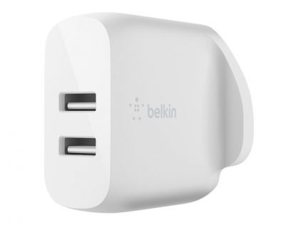 Belkin BoostCharge Wall Charger power adapter - 2 x USB - 24 Watt