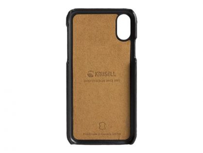 Krusell Tumba 2 Card Cover - back cover for mobile phone