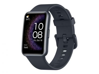 Huawei Watch FIT SE Starry Black Silicone Strap