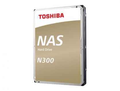 Toshiba N300 NAS - Hard drive - 10 TB - internal - 3.5" - SATA 6Gb/s - 7200 rpm - buffer: 256 MB