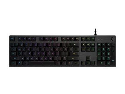 Logitech Gaming G512 - keyboard - QWERTY - UK - carbon Input Device