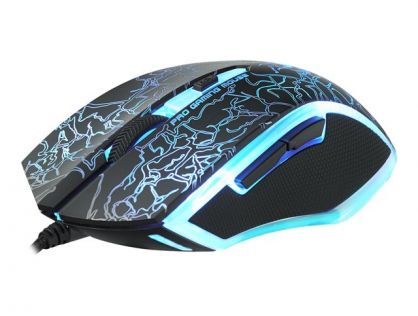 Rapoo V20S - mouse - USB 3.0 - black