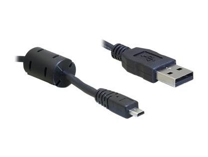Delock - USB cable - 8 pin mini-USB to USB - 1.5 m