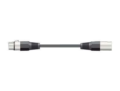 1.5m XLRF to XLRM cable - Black