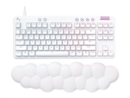 Logitech G G713 - keyboard - tenkeyless - QWERTY - UK - white Input Device