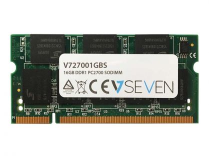 1GB DDR1 333MHZ CL2.5 NON EC SO DIMM PC2700 2.5V LEG