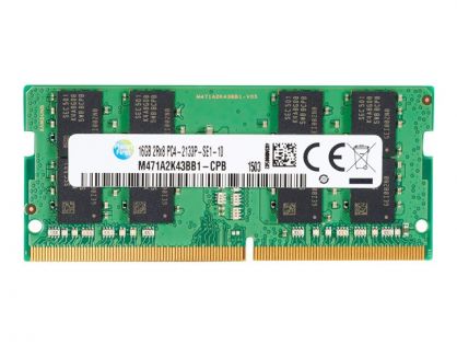 HP - DDR4 - module - 4 GB - SO-DIMM 260-pin - 2400 MHz / PC4-19200 - unbuffered