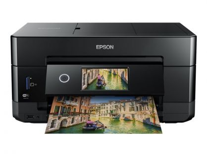 Epson Expression Premium XP-7100 XP 7100 XP7100 Small-in-One - Multifunction printer - colour - ink-jet - Legal (216 x 356 mm) (original) - A4/Legal (media) - up to 11 ppm (copying) - up to 15.8 ppm (printing) - 120 sheets - USB 2.0, Gigabit LAN, Wi-Fi(n)