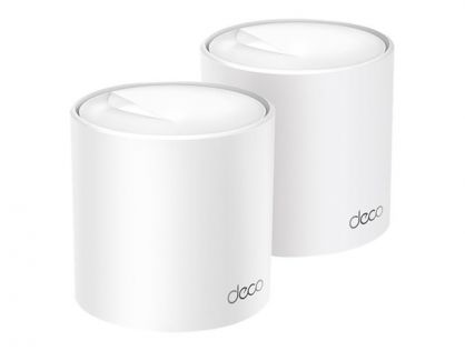 TP-Link Deco X50 - Wi-Fi system - (2 routers) - mesh 1GbE - Wi-Fi 6 - Dual Band