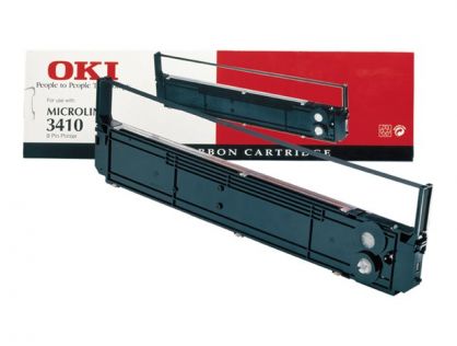 OKI - Black - print ribbon - for Microline 3410