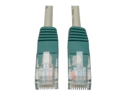 Eaton Tripp Lite Series Cat5e 350 MHz Crossover Molded (UTP) Ethernet Cable (RJ45 M/M), PoE - Gray, 7 ft. (2.13 m) - crossover cable - 2.1 m - grey