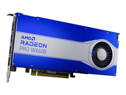 AMD Radeon Pro W6600 - Graphics card - Radeon Pro W6600 - 8 GB GDDR6 - PCIe 4.0 x8 - 4 x DisplayPort