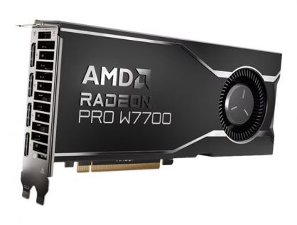 AMD Radeon Pro W7700 - Graphics card - Radeon Pro W7700 - 16 GB GDDR6 - PCIe 4.0 x16 - 4 x DisplayPort