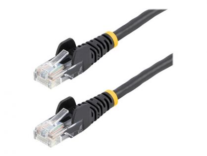 StarTech.com 5m Black Cat5e / Cat 5 Snagless Patch Cable 5 m - Patch cable - RJ-45 (M) to RJ-45 (M) - 5 m - UTP - CAT 5e - snagless - black