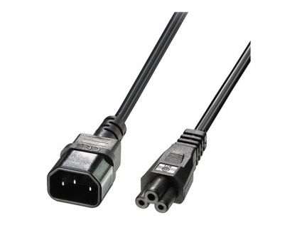Lindy Cloverleaf - power cable - IEC 60320 C14 to IEC 60320 C5 - 5 m
