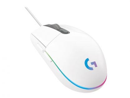 Logitech Gaming Mouse G203 LIGHTSYNC - mouse - USB - white