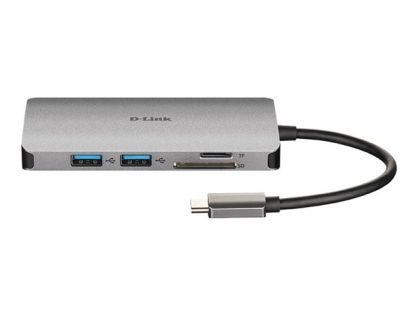 D-Link DUB-M810 - Docking station - USB-C / Thunderbolt 3 - HDMI - 1GbE