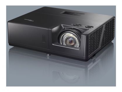 Optoma ZU607TST - DLP projector - short-throw - 3D - LAN - black