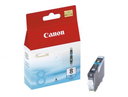 Canon CLI-8 PC - 0624B001 - 1 x Photo Cyan - Ink tank - For PIXMA iP6600D,iP6700D,MP950,MP960,MP970,Pro9000,Pro9000 Mark II