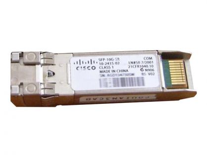 Cisco - SFP+ transceiver module - 10GbE - 10GBase-SR - LC/PC multi-mode - up to 400 m - 850 nm