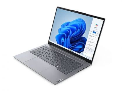 Lenovo ThinkBook 14 G7 IML 21MR - 180-degree hinge design - Intel Core Ultra 5 - 125U / up to 4.3 GHz - Win 11 Pro - Intel Graphics - 16 GB RAM - 256 GB SSD NVMe - 14" IPS 1920 x 1200 - Gigabit Ethernet - Wi-Fi 6E, Bluetooth - arctic grey - kbd: UK