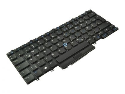 Dell - notebook replacement keyboard - with pointing stick - German