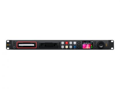 Blackmagic HyperDeck Studio 4K Pro dual slot SSD / SD card broadcast deck