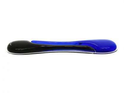 Kensington Duo Gel Wristrest Wave - Keyboard wrist rest - black, blue