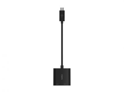 USB-C TO GIGABIT-ETHERNET-ADAP 60W PD BLACK