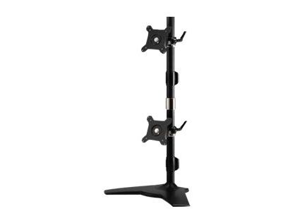 DUAL MONITOR MOUNT VERTICAL STAND