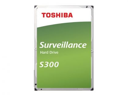 Toshiba S300 Surveillance - Hard drive - 8 TB - internal - 3.5" - SATA 6Gb/s - 7200 rpm - buffer: 256 MB