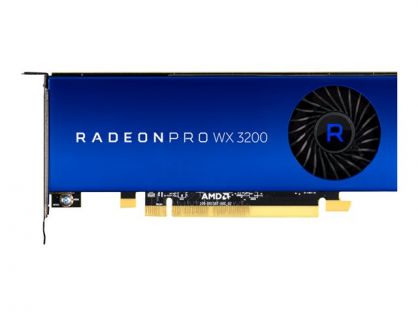 AMD Radeon Pro WX 3200 - Graphics card - Radeon Pro WX 3200 - 4 GB GDDR5 - PCIe 3.0 x16 low profile - 4 x Mini DisplayPort