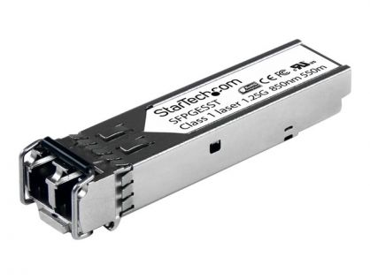 StarTech.com Cisco SFP-GE-S Compatible SFP Module, 1000BASE-SX, 1GbE Multimode Fiber MMF Optic Transceiver, 1GE Gigabit Ethernet SFP, LC 550m, 850nm, DDM, Cisco IE3400, IE3300, IE3200 - Lifetime Warranty (SFPGESST) - SFP (mini-GBIC) transceiver module - 1