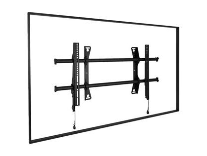 Chief Fusion Large Fixed Display Wall Mount - For Displays 42-86" - Black - mounting kit - for LCD display - black