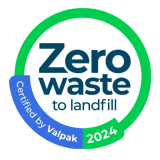 Zero waste to landfill certified logo